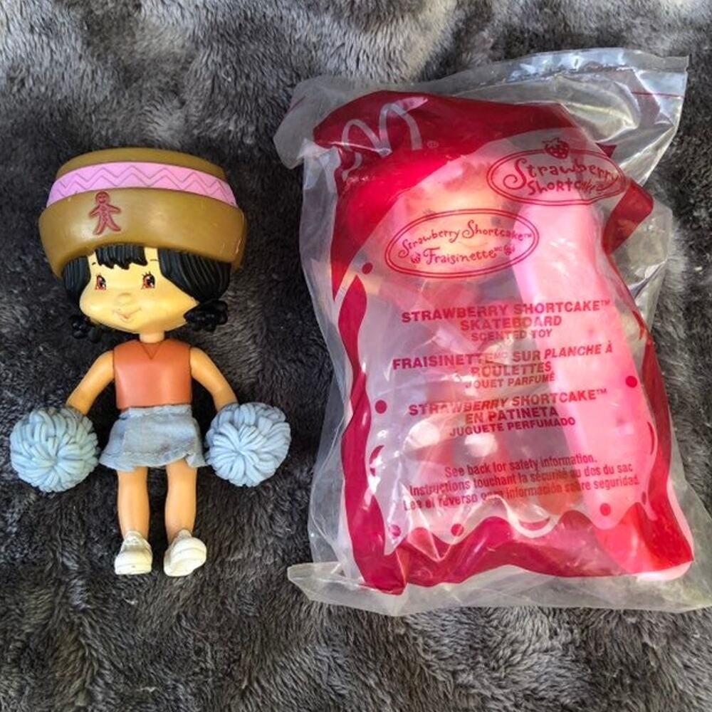 McDonald's Strawberry Shortcake Toy Ginger Snap Vtg 2006 Happy Meal Toys READ
